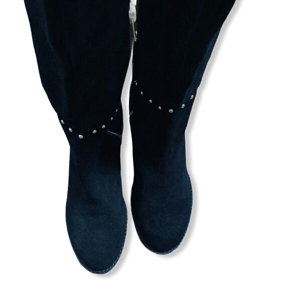 Design Lab Suede Studded Boots - Picture 3 of 10